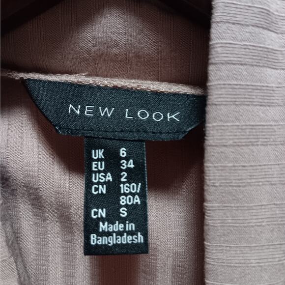 New‎ Look Women's Size 2 Small Top Shirt Long Sleeve - Picture 6 of 6